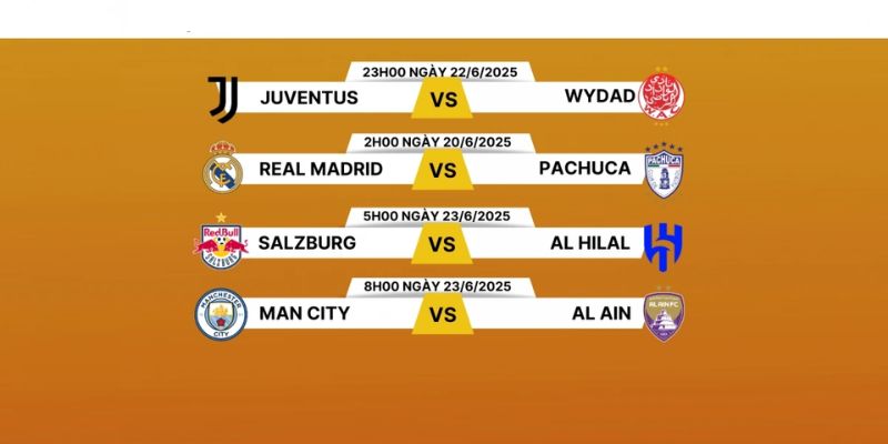 Cách đọc lịch thi đấu World Cup chuẩn xác