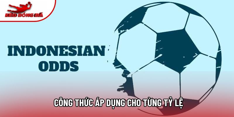 Công thức áp dụng cho từng tỷ lệ Công thức áp dụng cho từng tỷ lệ